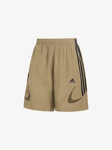 regular Pantaloni sportivi di ADIDAS in marrone