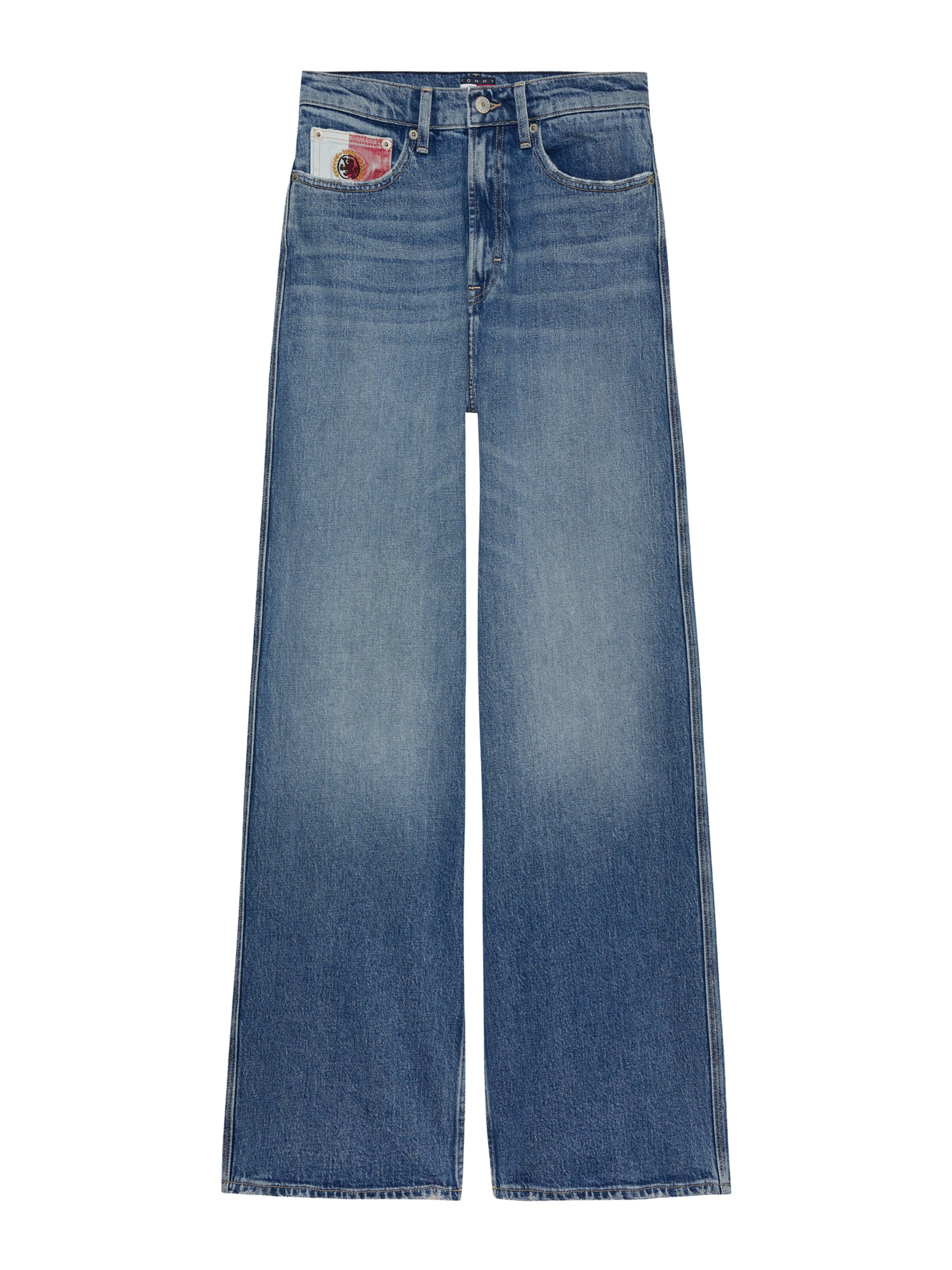 Tommy Jeans Wide leg Jeans 'CLAIRE' in Blue: front