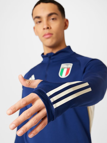ADIDAS PERFORMANCE Athletic Sweatshirt 'Italien Tiro 23' in Blue