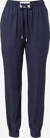 Esmé Studios Tapered Broek 'Lottie' in Blauw: voorkant