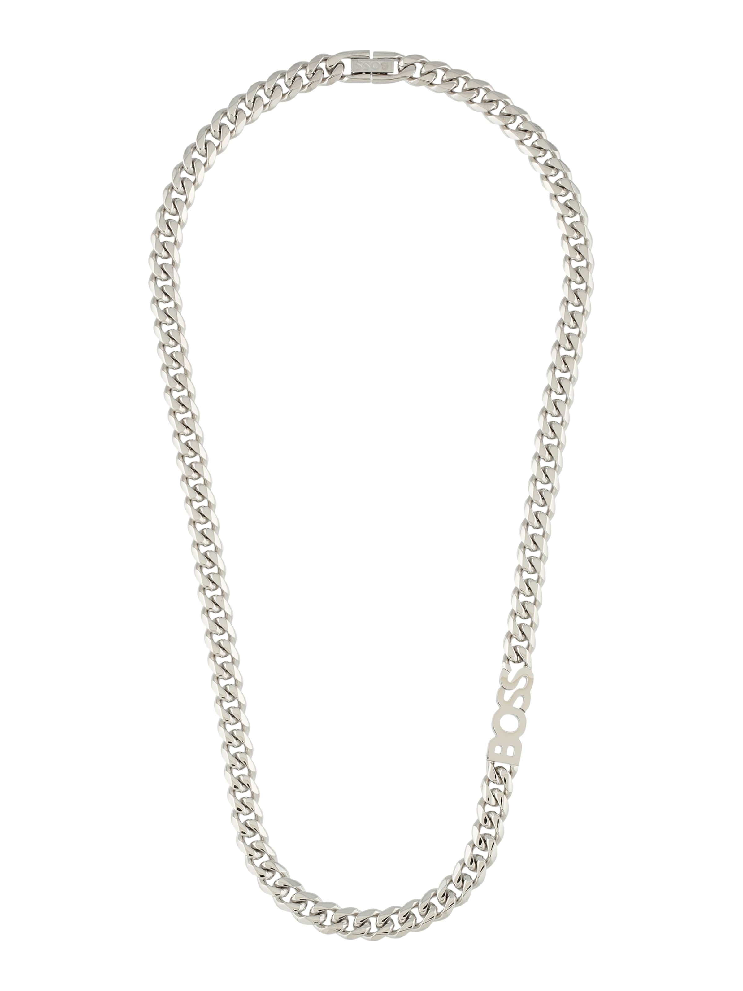 BOSS Łańcuszek 'Kassy' w kolorze srebrny: przód