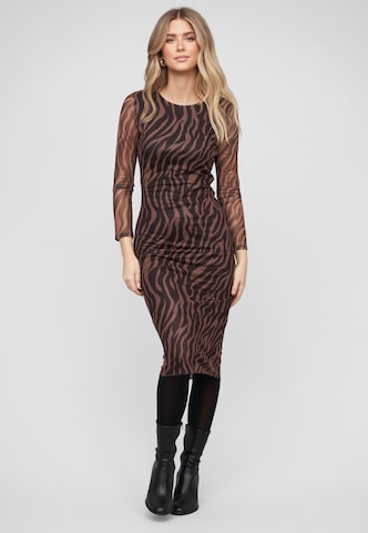 Robe Cloud5ive en marron : devant