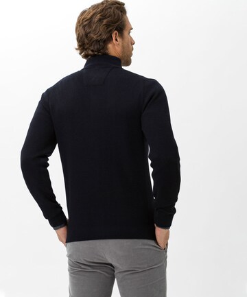 BRAX Strickjacke 'John' in Schwarz: Rückseite
