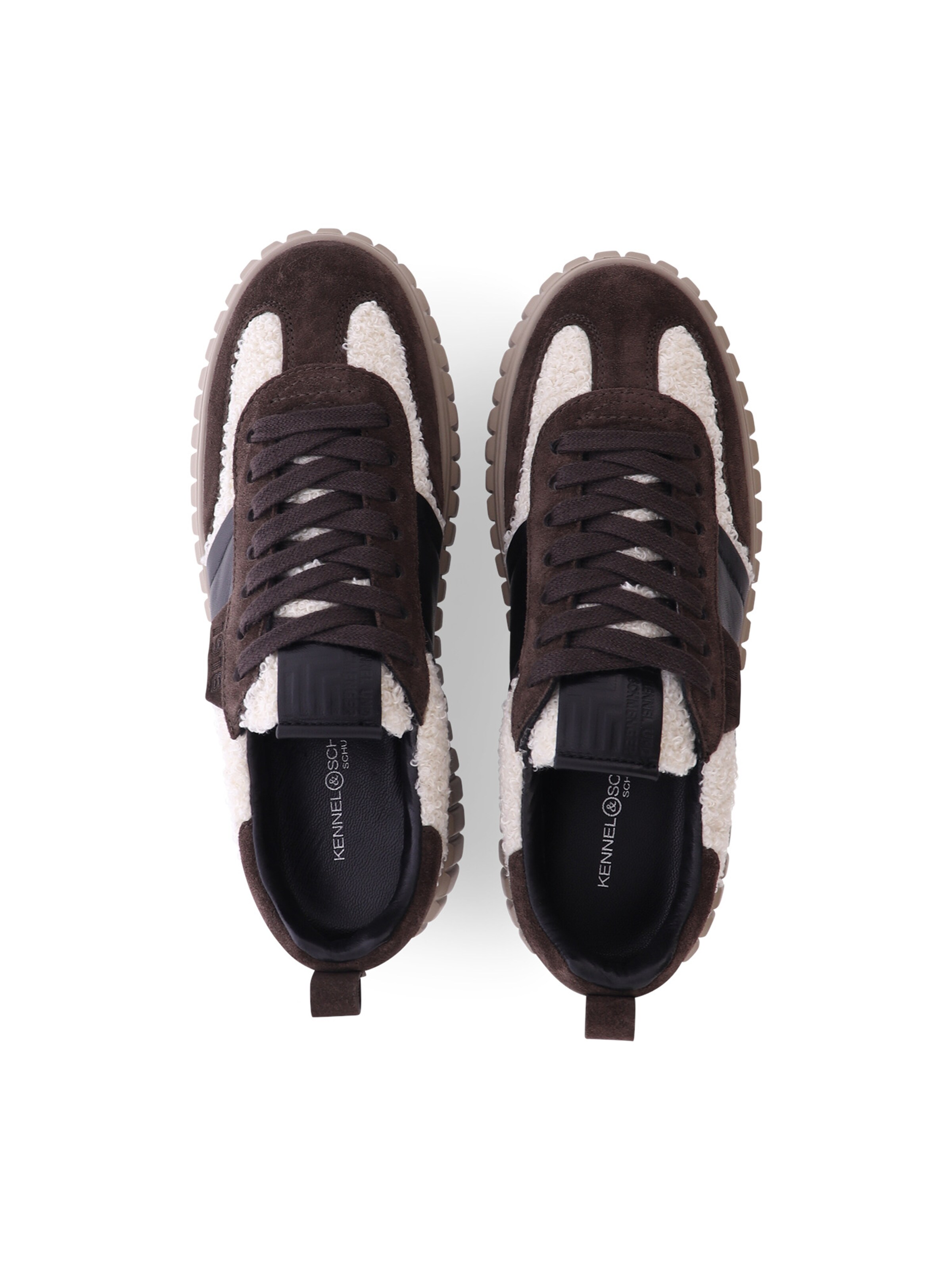 Kennel & Schmenger Platform trainers 'ZAP' in Beige