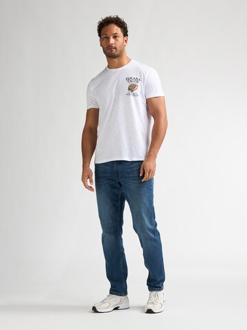 Petrol Industries T-Shirt 'Tijuana' in Weiß