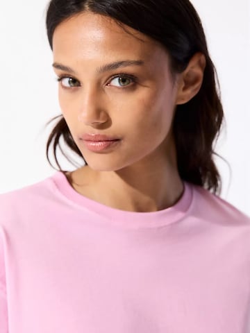 Pull&Bear Tričko - Ružová