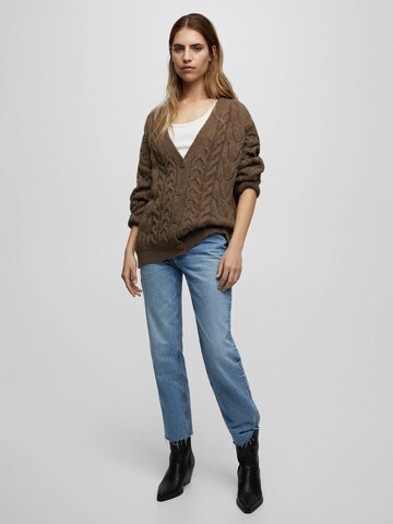Pull&Bear Kardigan – hnědá
