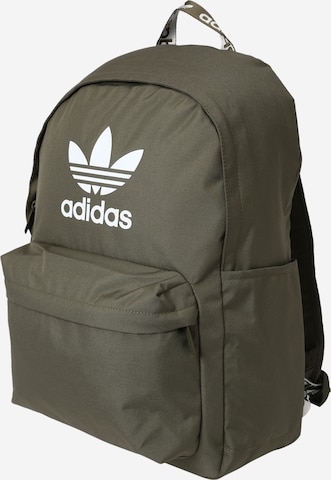 ADIDAS ORIGINALS - Mochila 'Adicolor' em verde: frente