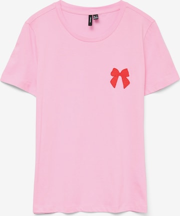 rožinė Vero Moda Petite Marškinėliai: priekis