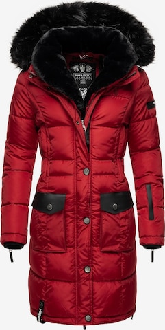 NAVAHOO Winter coat 'Sinja' in Red: front