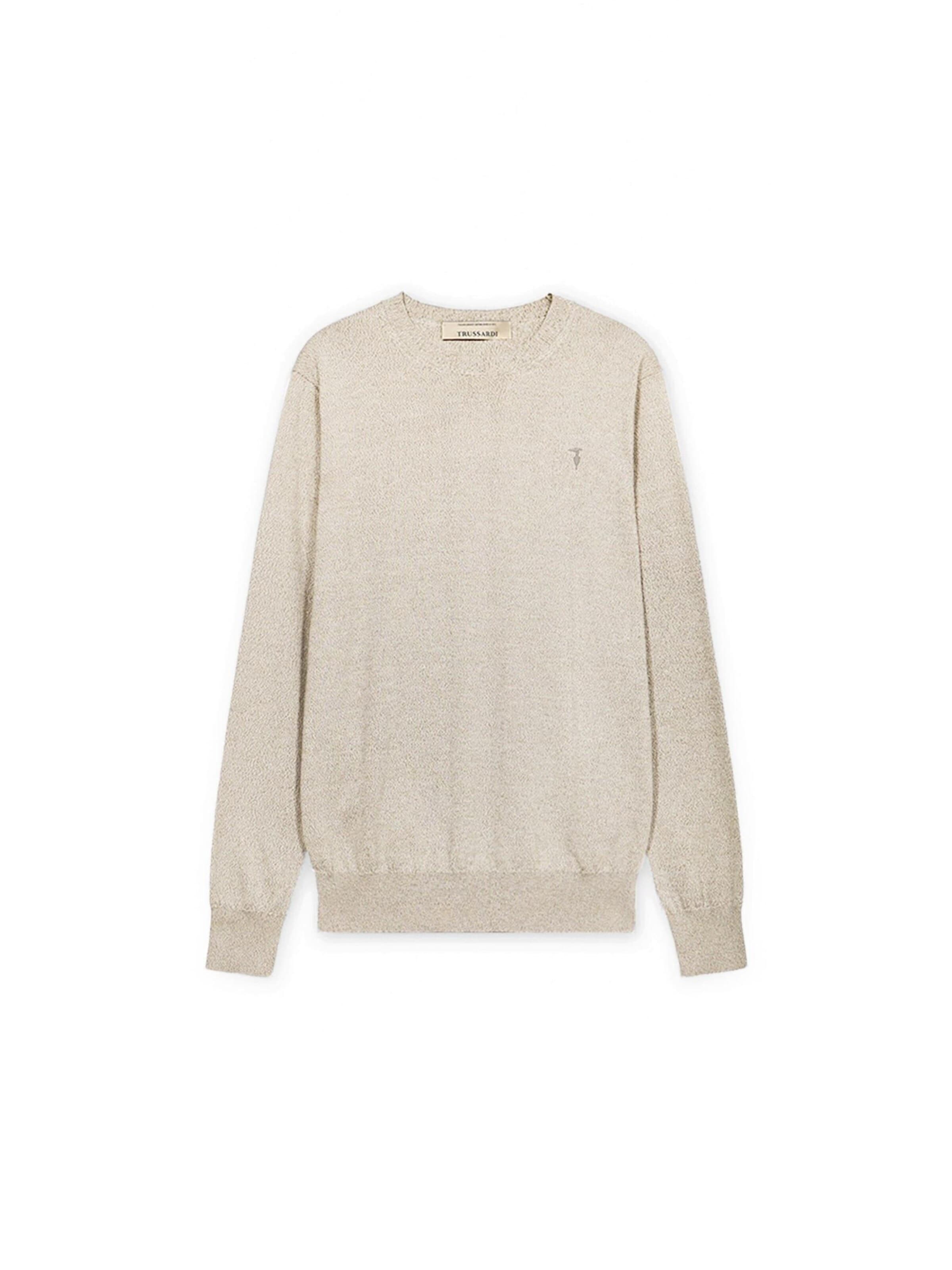 Pullover di Trussardi in beige: frontale