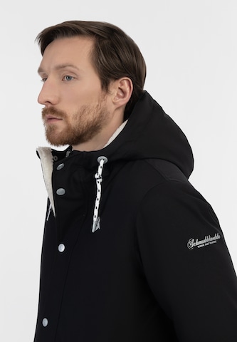 Schmuddelwedda Funktionsjacke in Schwarz