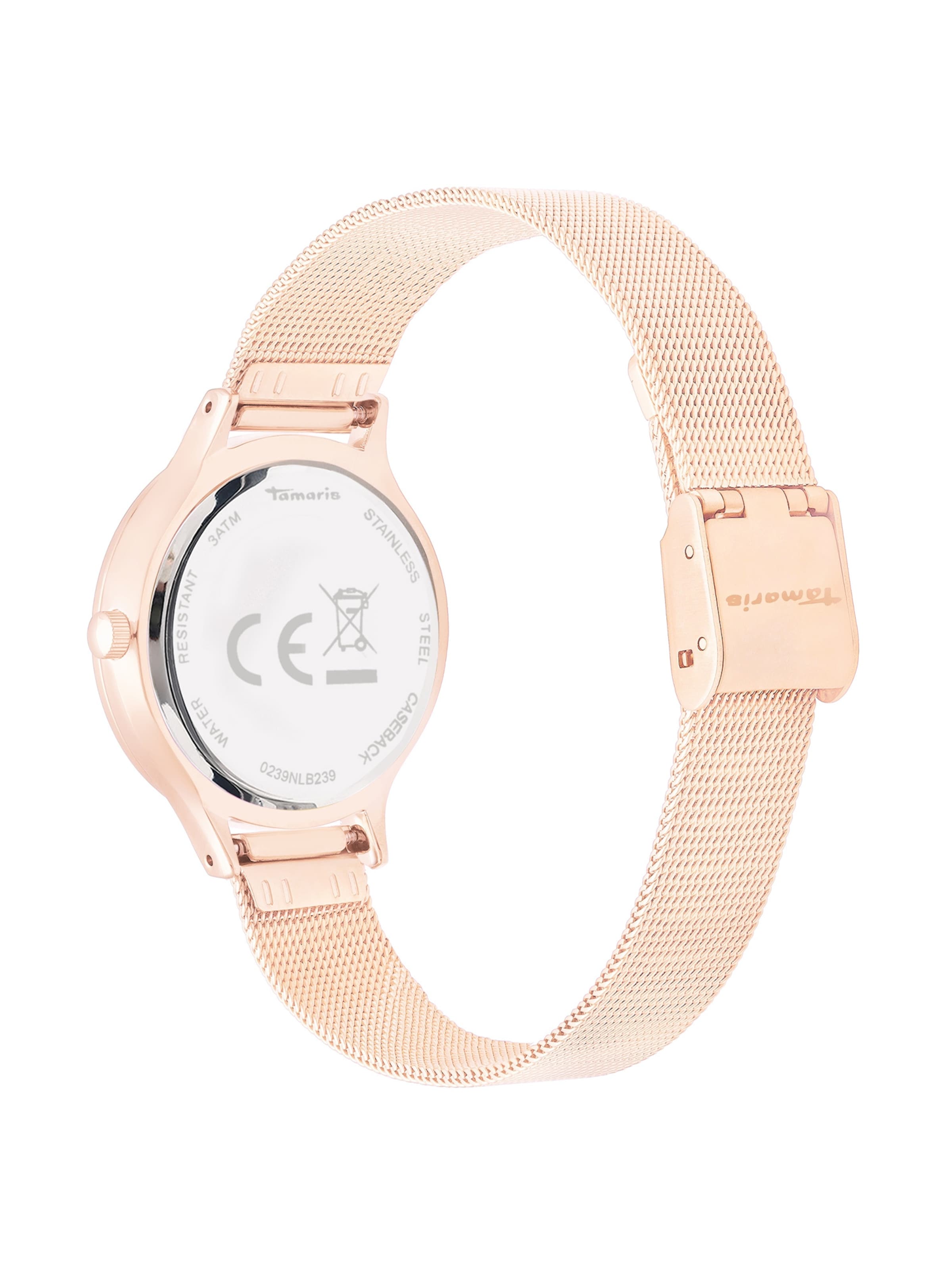 Montre à affichage analogique Tamaris en or