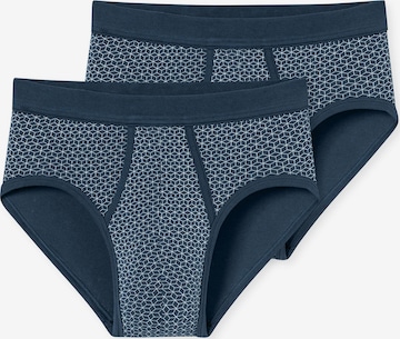 SCHIESSER - Braga ' 2er-Pack Original Classics ' en azul: frente