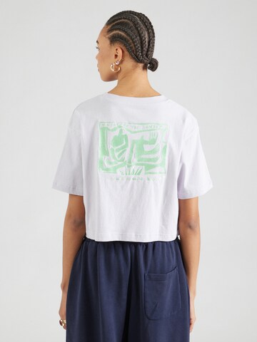 Maglietta 'DRUMSTONE' di Volcom in lilla: frontale