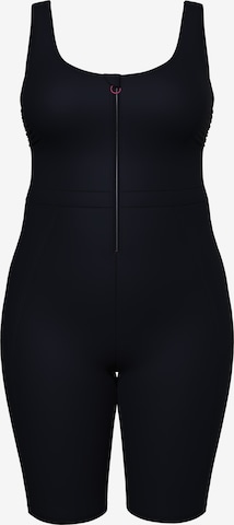 Maillot de bain Ulla Popken en noir : devant