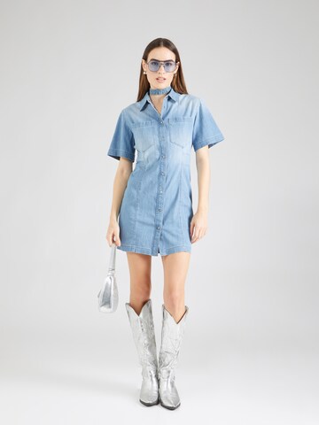 Dondup Shirt dress in Blue