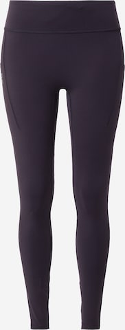 Skinny Pantaloni sport de la On pe negru: față