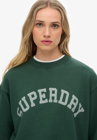 Sweat-shirt Superdry en vert