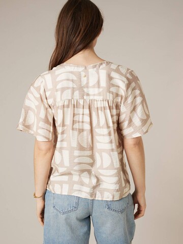 Deeluxe Blouse 'DORLANE ' in Beige