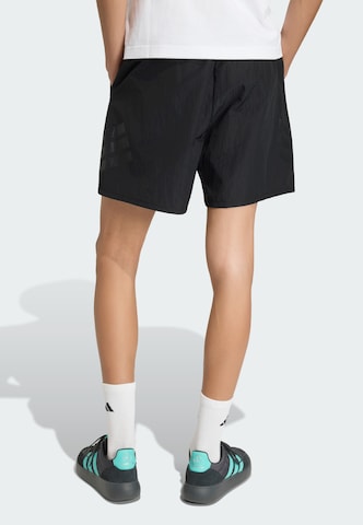 Loosefit Pantalon de sport 'Mercedes - AMG Petronas Formula 1 Team Night' ADIDAS PERFORMANCE en noir