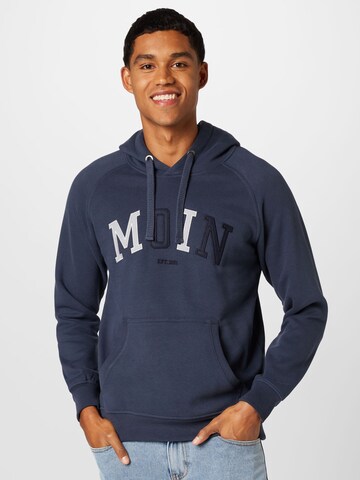 Derbe Sweatshirt in Blue: front