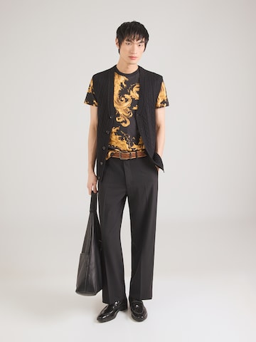 T-Shirt Versace Jeans Couture en noir