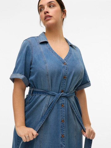 Robe 'TRYLLA' Vero Moda Curve en bleu
