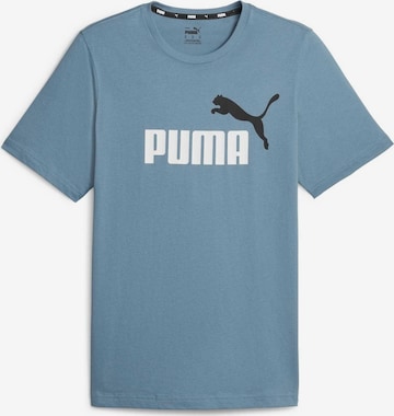 PUMA Performance Shirt 'Essentials' in Blue: front