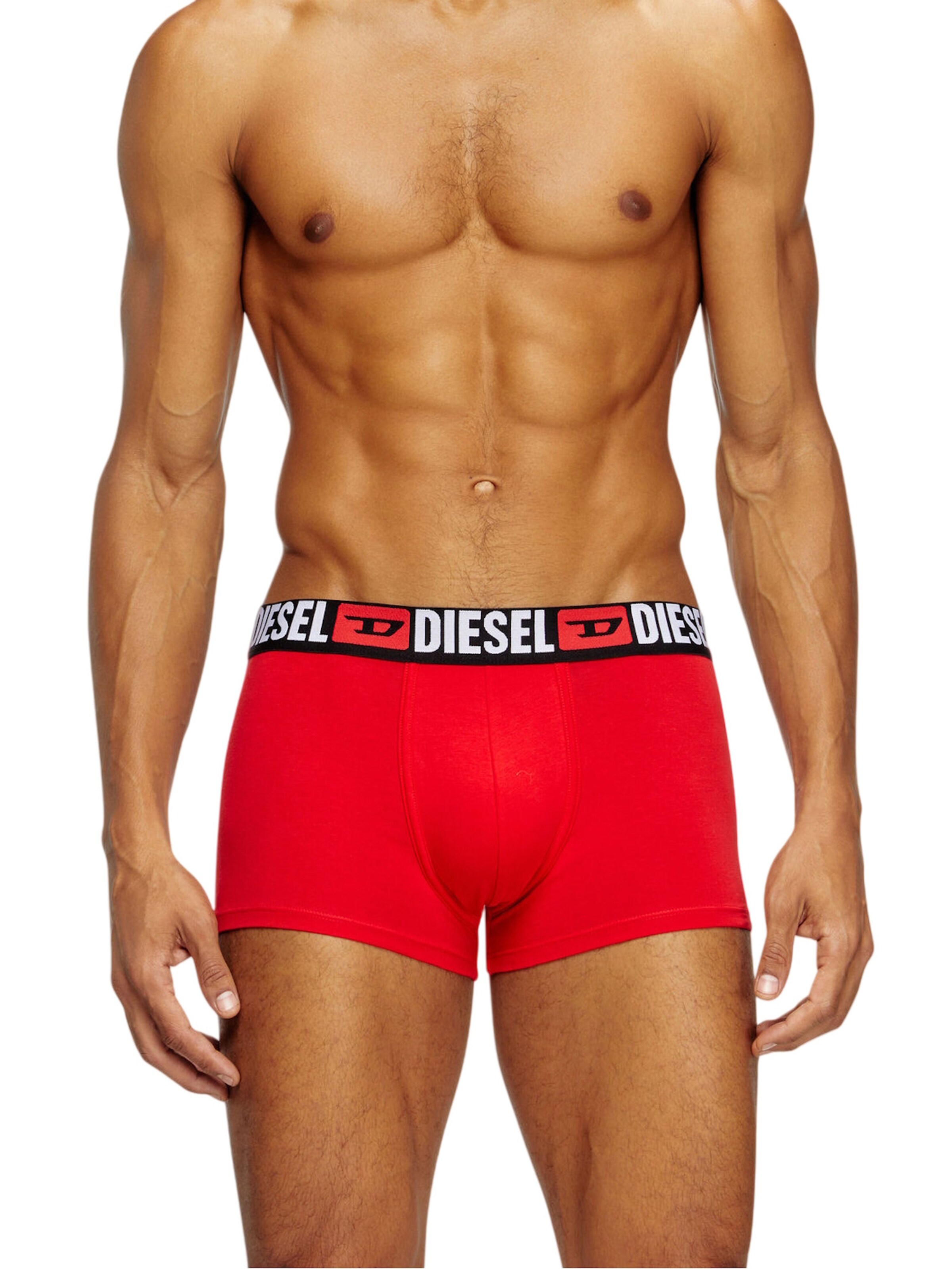 DIESEL Boksershorts 'UMBX-DAMIENTHREEPACK' i rød: forside