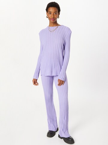 Misspap Loungewear in Purple: front