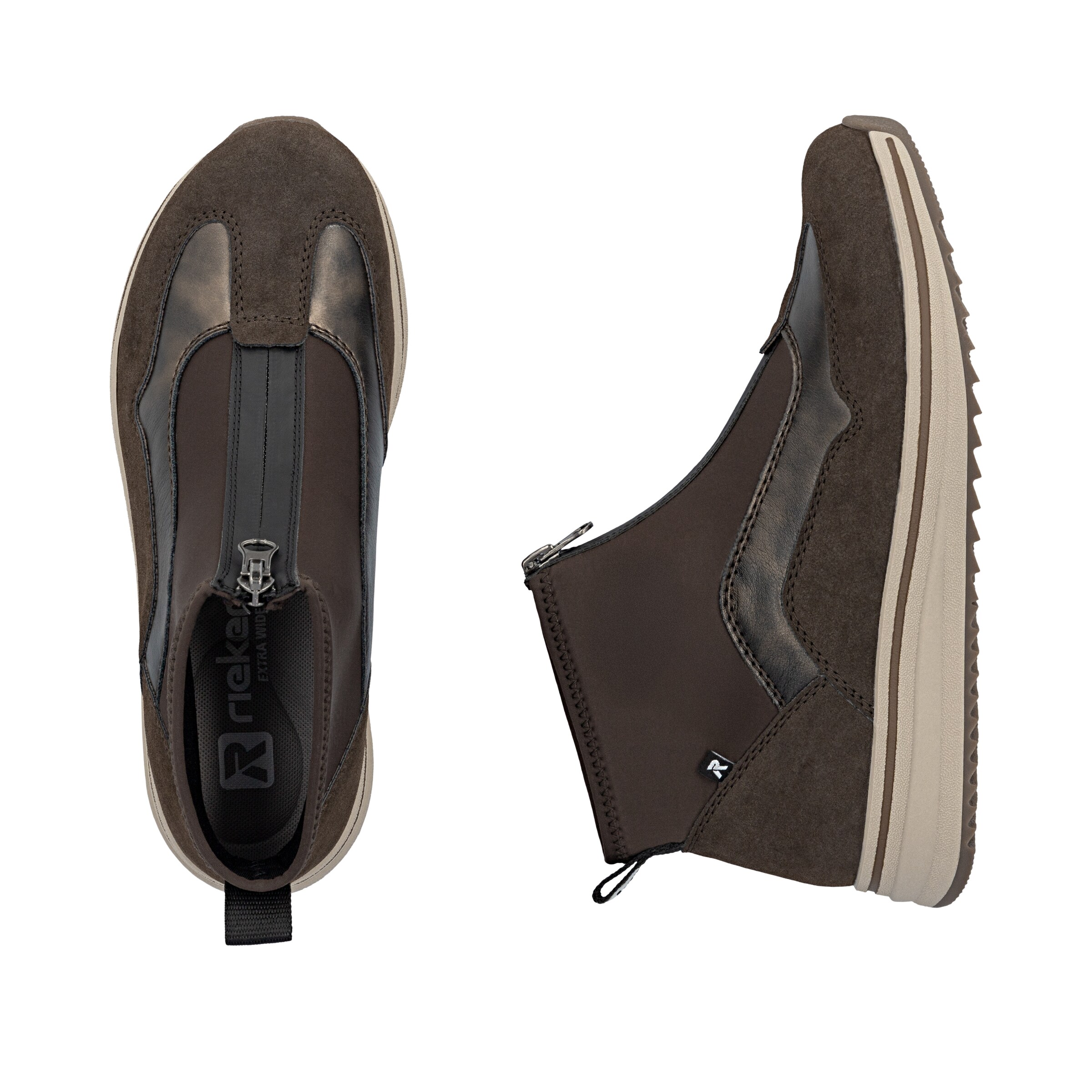 Bottines Rieker en marron