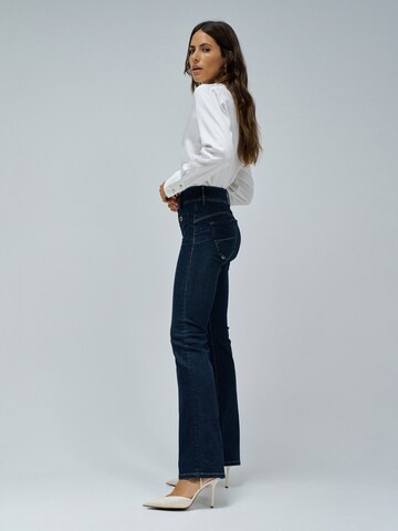 évasé Jean 'Secret Push In' Salsa Jeans en bleu