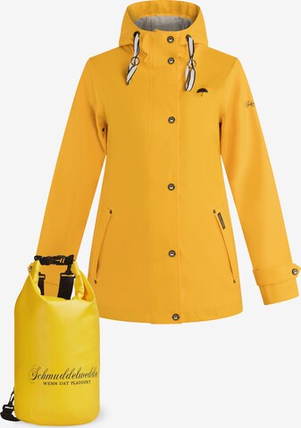 Schmuddelwedda Performance Jacket in Yellow: front