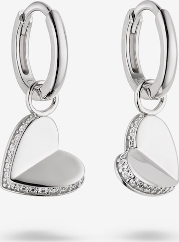 Boucles d'oreilles s.Oliver en argent : devant