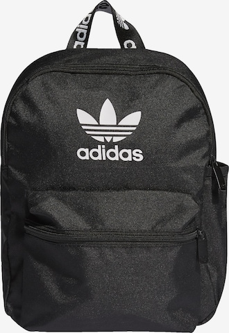 ADIDAS ORIGINALS Backpack 'Adicolor Classic' in Black: front