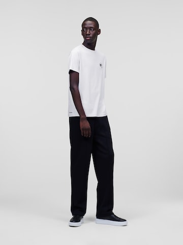 Karl Lagerfeld Shirt ' Ikonik 2.0' in Wit