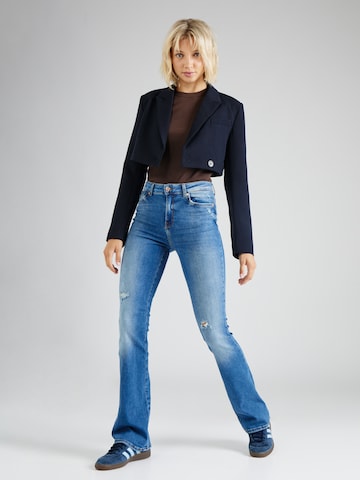 ONLY Flared Jeans in Blauw