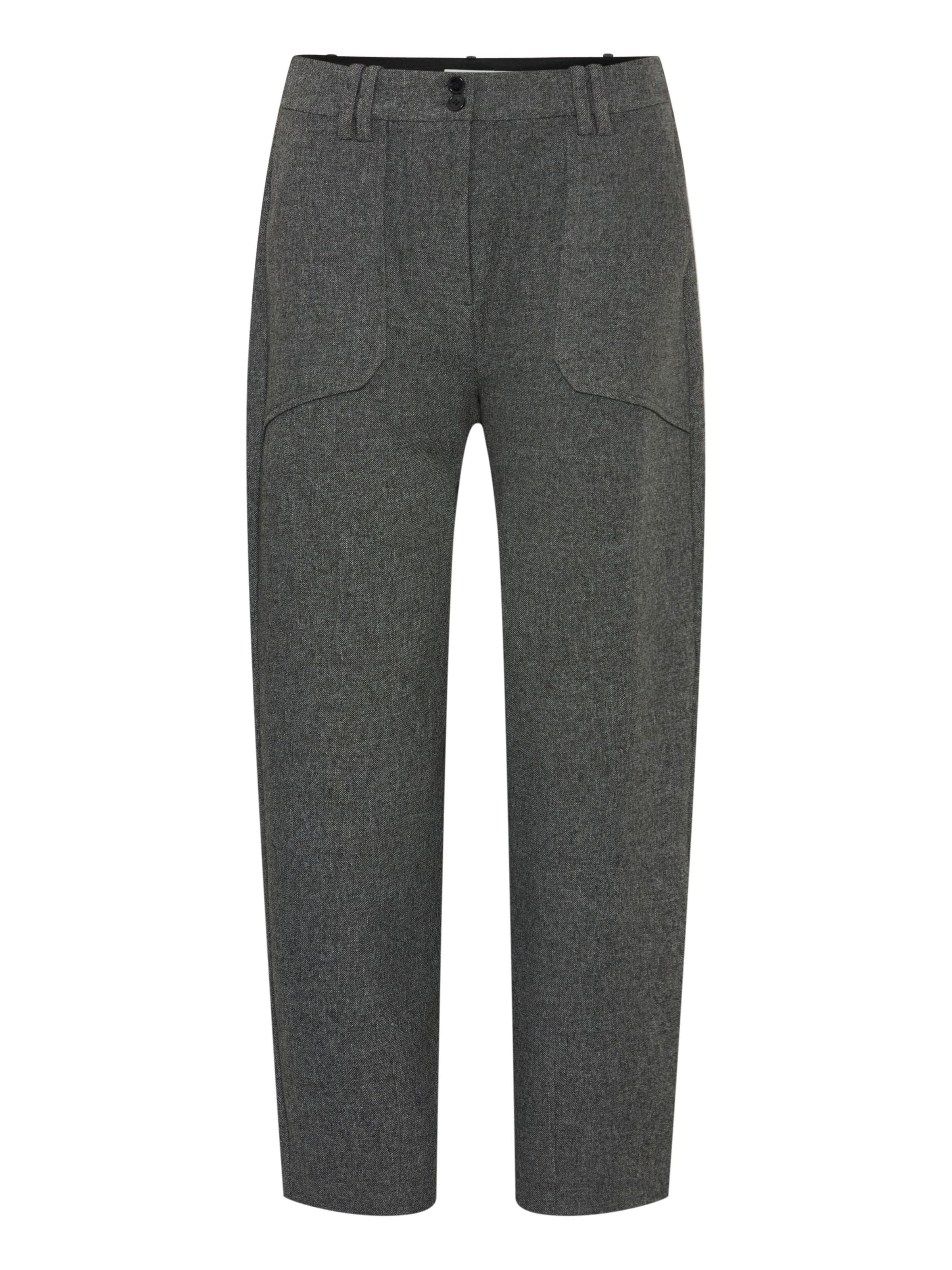 Loosefit Pantalon 'Etona' b.young en gris : devant
