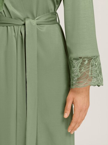 Hanro Dressing gown ' Elia ' in Green