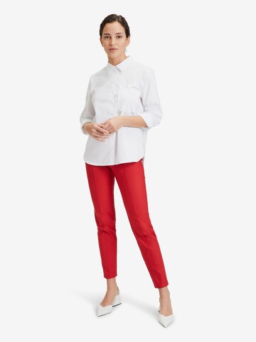 Betty Barclay Slimfit Broek in Rood