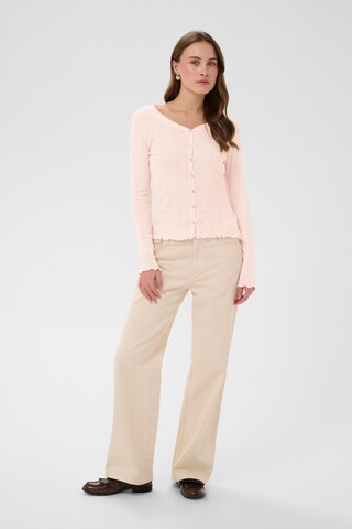 SAINT TROPEZ Kardigan 'Gru' – pink