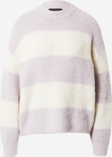 DRYKORN Sweater 'RAMEA' in Light purple / White, Item view