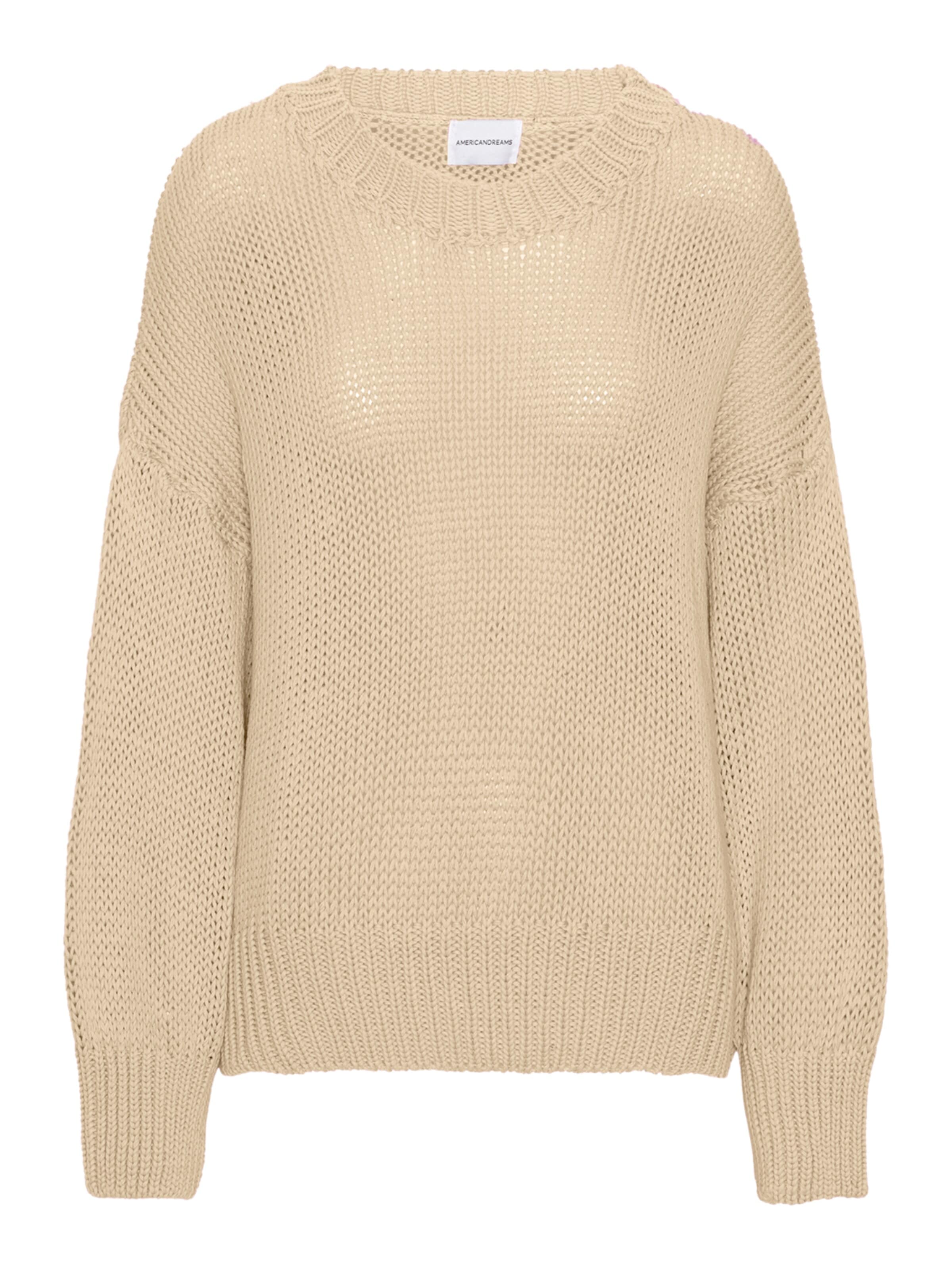 americandreams Oversized sweater 'Pepper' in S in Beige, Item view