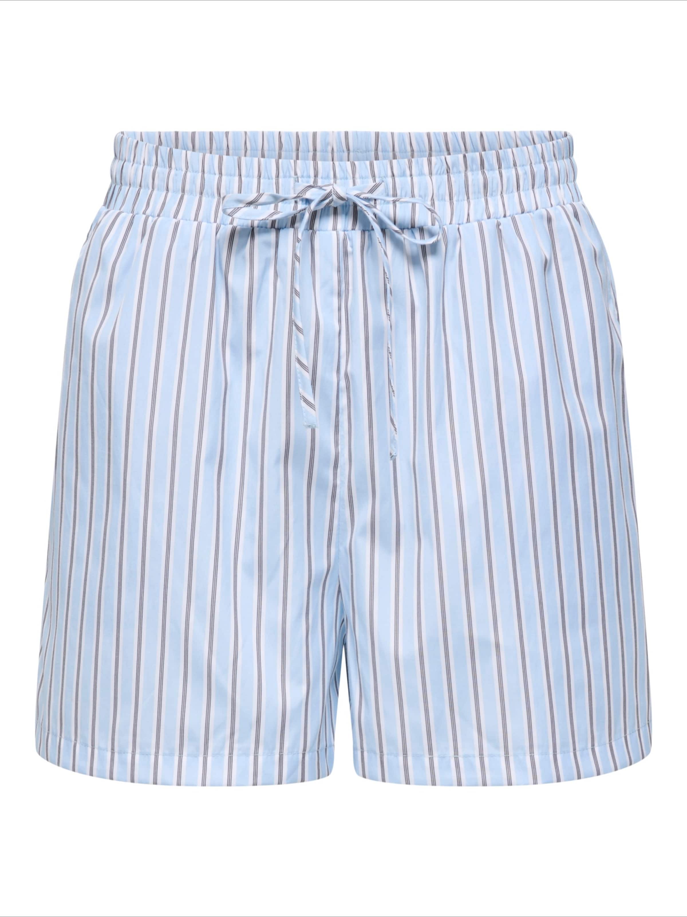 ONLY Loosefit Broek 'ONLLORIS' in Blauw: voorkant