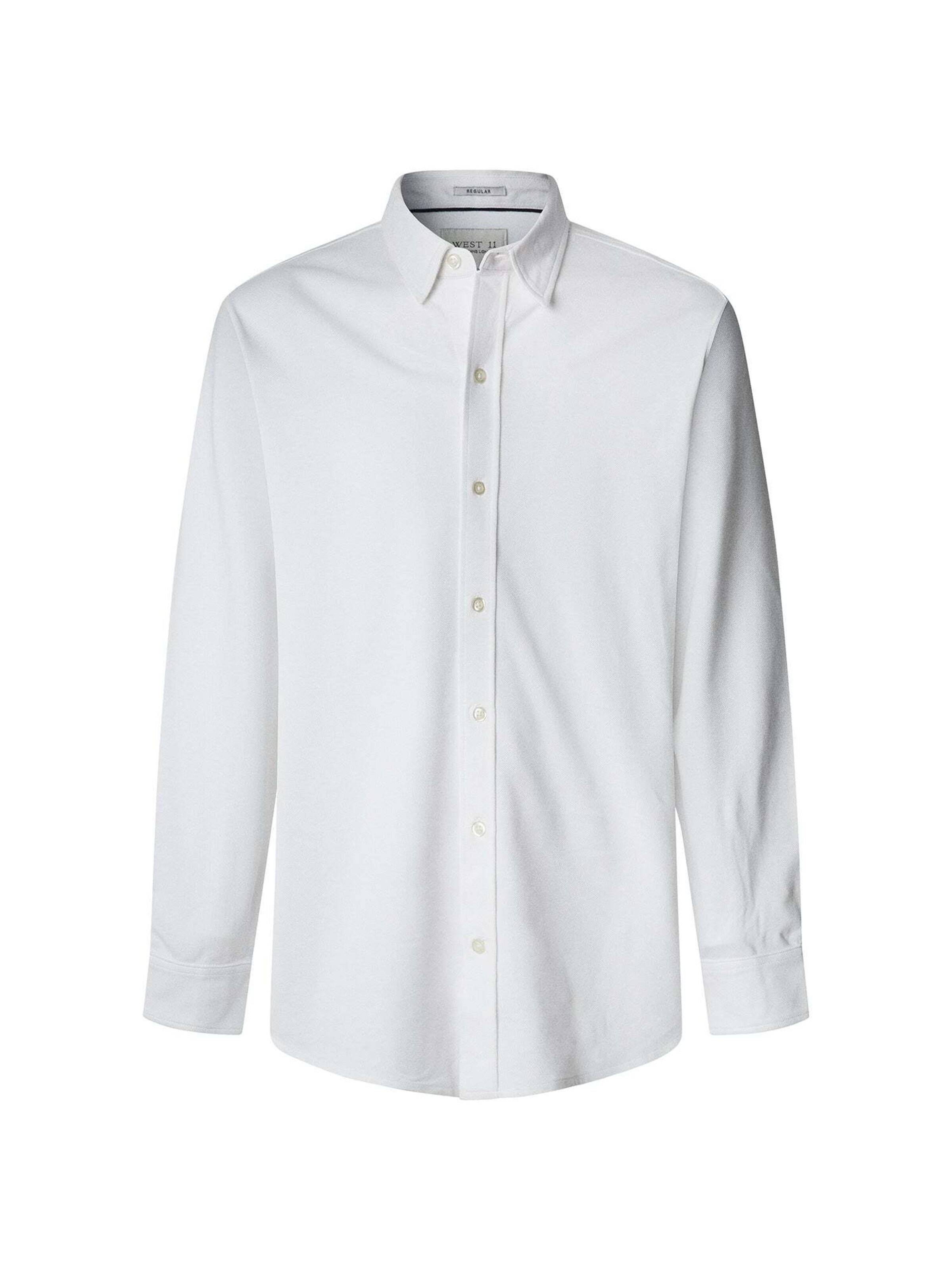 Pepe Jeans Overhemd 'ABEL' in Wit: voorkant