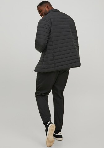 Jack & Jones Plus Between-Season Jacket in Black