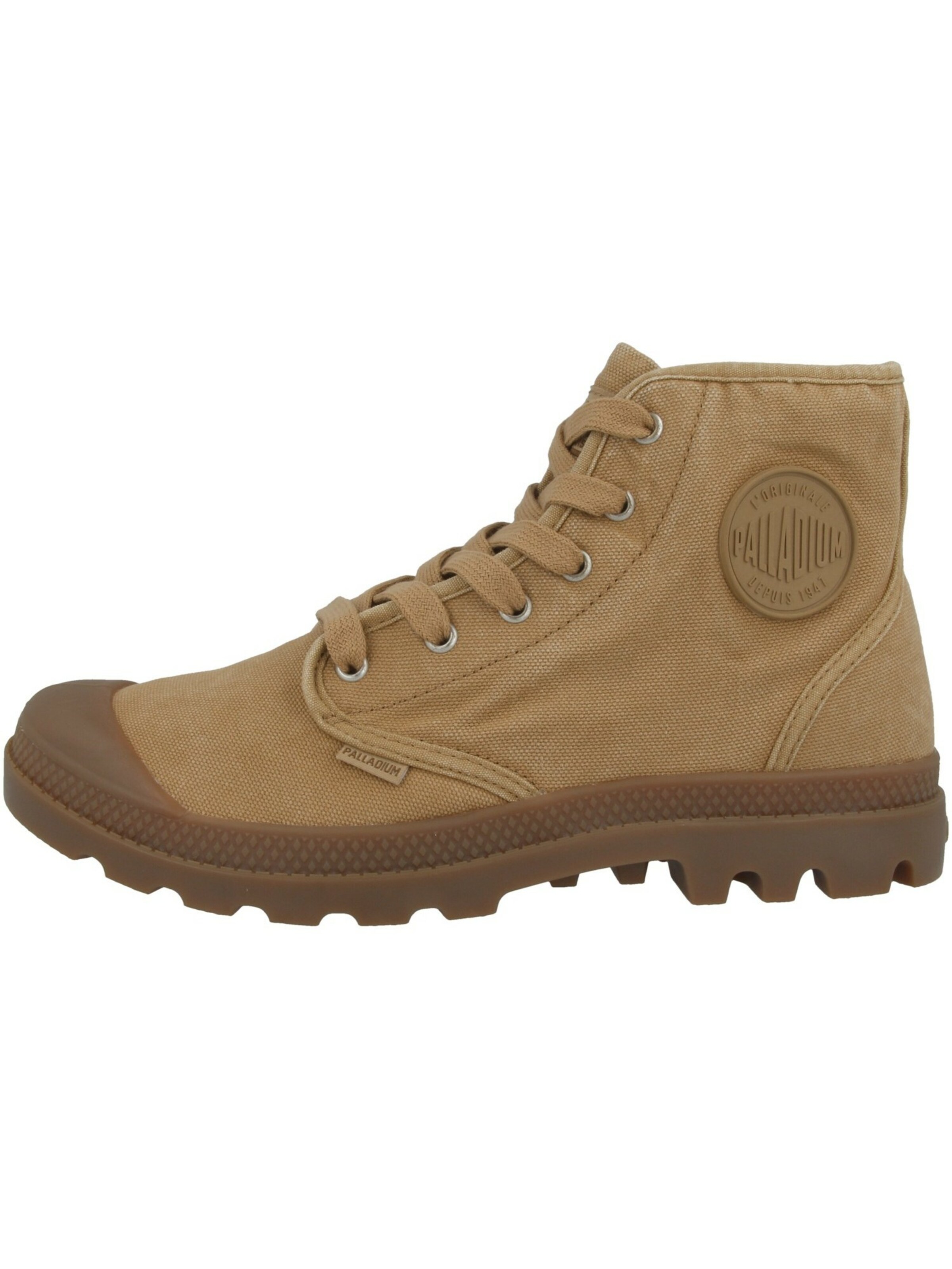 Palladium Veterboots in Bruin: voorkant