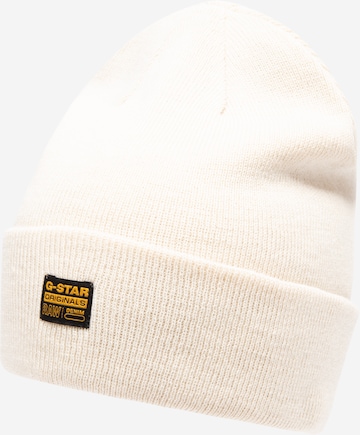 G-STAR Mössa 'Effo' i beige: framsida
