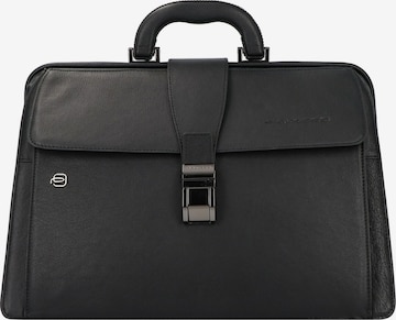 Piquadro Briefcase in Black: front